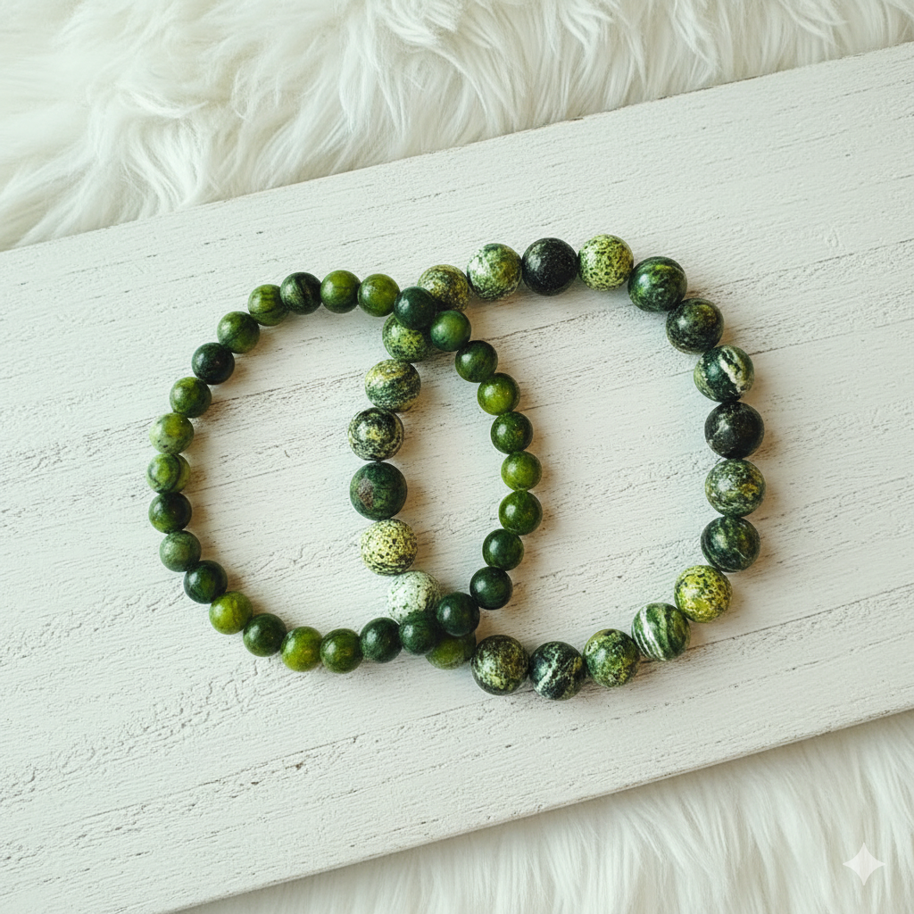 Endurance Stacked Bracelet Set Of 2 | Rhyolite | Includes: Bracelets (Set of 2)