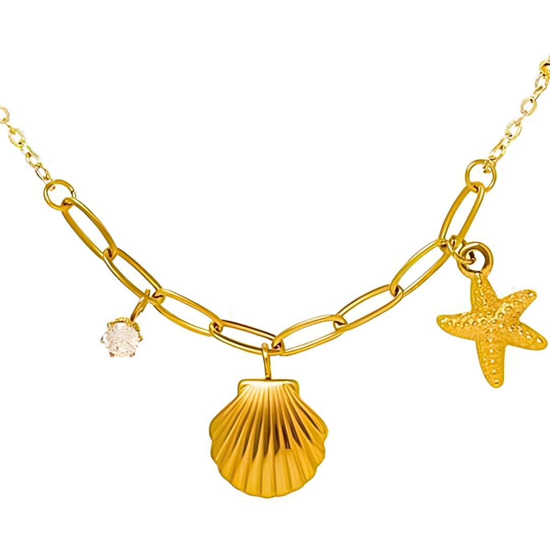 gold minimalist jewelry exhibition psssoster