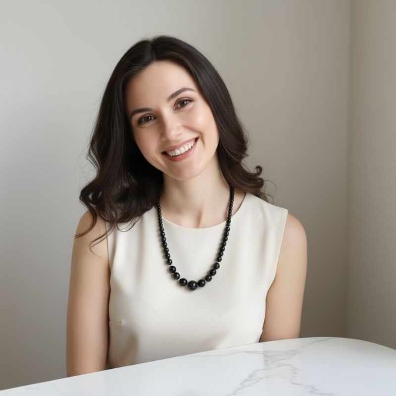 Guardian Obsidian Necklace | Black Obsidian Stone - For Women | Includes: Necklace