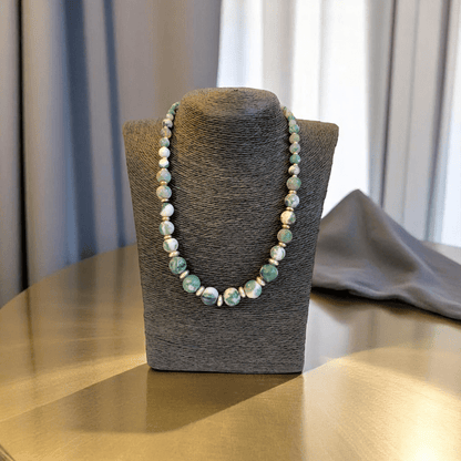 Earth Essence Set | Tree Agate Stone - For Women | Includes: Necklace, Bracelet
