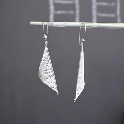 Artisan Filigree Earrings | 925 Silver - For Women | Includes: Earrings