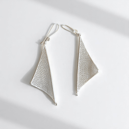 Artisan Filigree Earrings | 925 Silver - For Women | Includes: Earrings