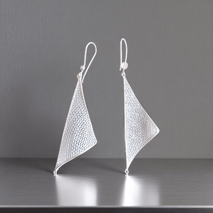 Artisan Filigree Earrings | 925 Silver - For Women | Includes: Earrings