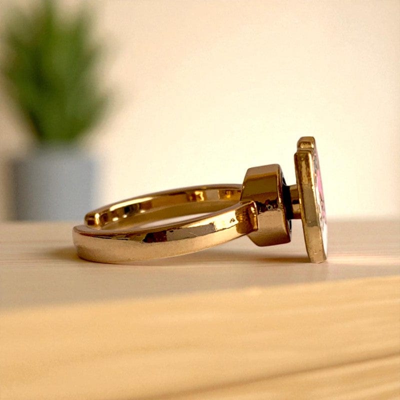 Spinning Kitty Ring | 18K PVD Gold Plated - For Women | Includes: Ring
