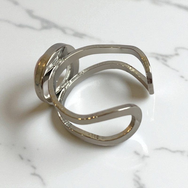 Intuition Adjustable Ring | Moonstone - For Unisex | Includes: Ring