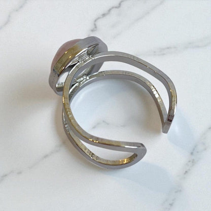 Intuition Adjustable Ring | Moonstone - For Unisex | Includes: Ring