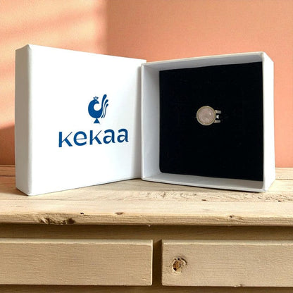 Intuition Adjustable Ring | Moonstone - For Unisex | Includes: Ring