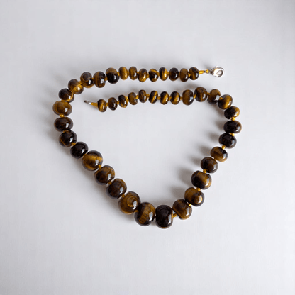 Tribal Root Necklace | Tiger Eye Stone - For Women | Includes: Necklace