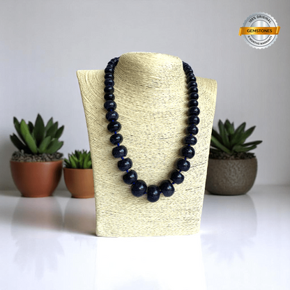 Knight’s Stone Amulet Necklace | Sandstone - For Women | Includes: Necklace