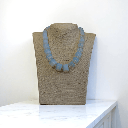 Ethereal Shine Necklace | Synthetic Opalite Stone - For Women | Includes: Necklace