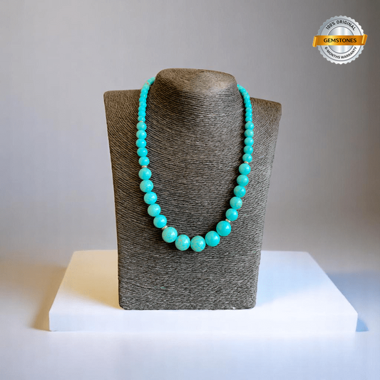 Tranquil Turquoise Set | Turquoise Stone - For Women | Includes: Necklace, Bracelet