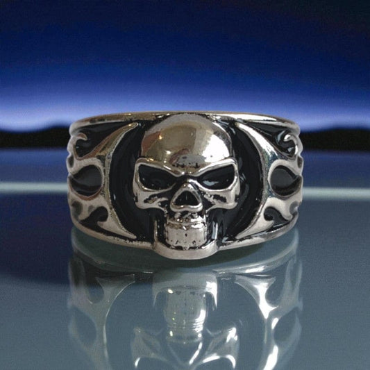 Fear Nothing Skull Ring | Premium Alloy - For Men | Includes: Ring