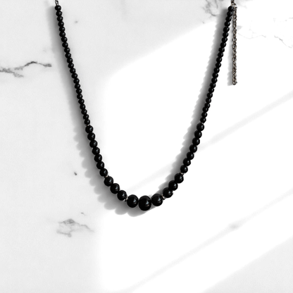 Guardian Obsidian Necklace | Black Obsidian Stone - For Women | Includes: Necklace