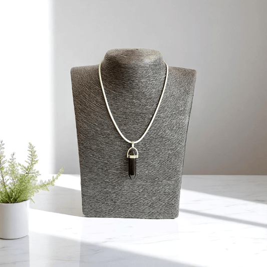 Stone of Clarity Necklace | Obsidian Stone - For Boys | Includes: Necklace