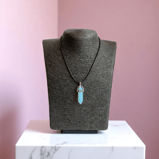Blue Essence Necklace | Opalite Stone - For Boys | Includes: Necklace