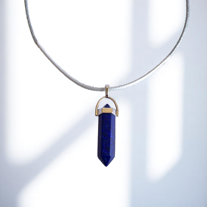 Wisdom Pencil Necklace | Lapis Lazuli - For Kids | Includes: Necklace