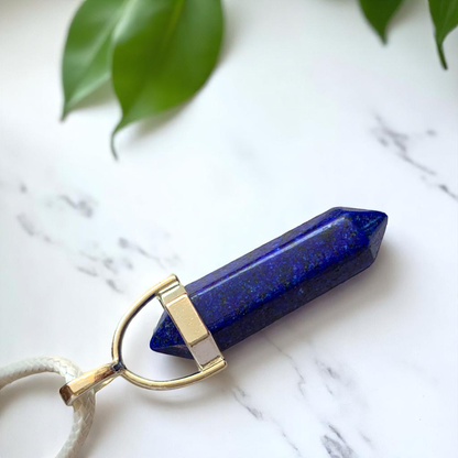 Wisdom Pencil Necklace | Lapis Lazuli - For Kids | Includes: Necklace