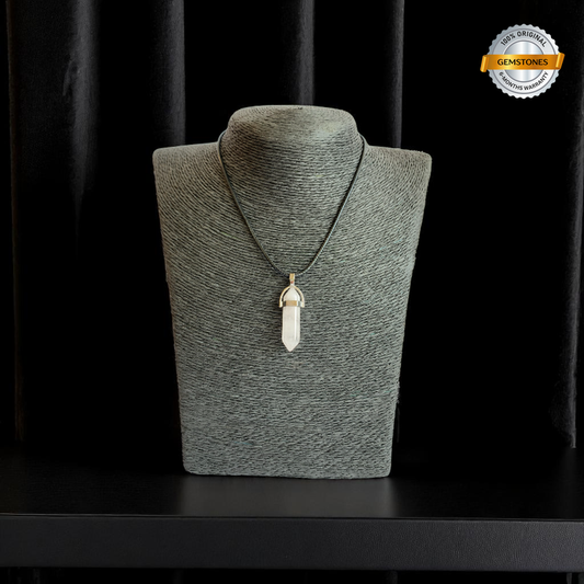 Love Pencil Necklace | Rose Quartz - For Kids | Includes: Necklace