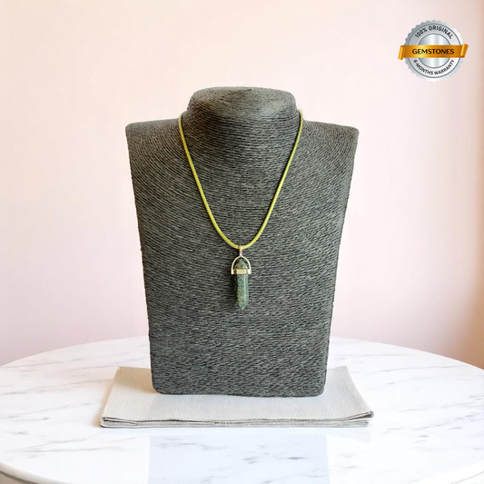 Protection Pencil Necklace | Black Labradorite - For Kids | Includes: Necklace