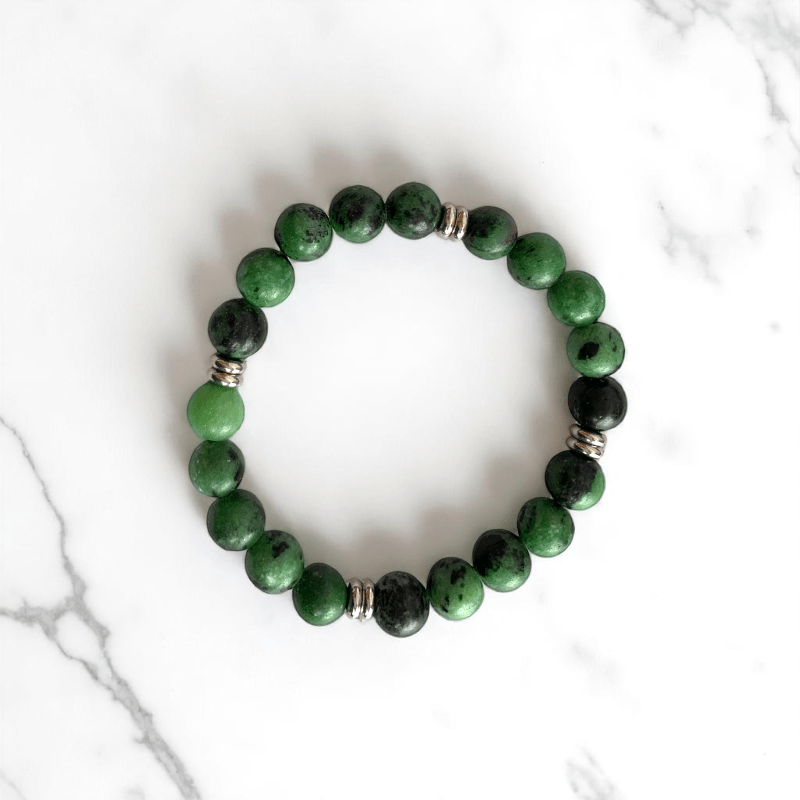 Radiant Union Bracelets | Obsidian & Zoisite - For All | Includes: Bracelets (Set of 2)