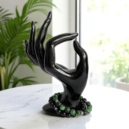 Radiant Union Bracelets | Obsidian & Zoisite - For All | Includes: Bracelets (Set of 2)