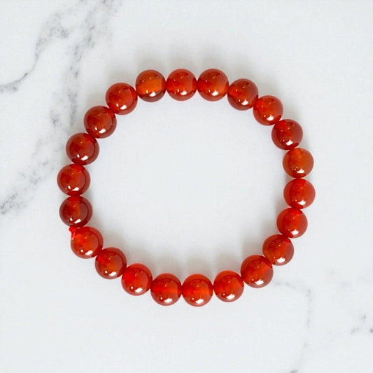 Energy Bracelet | Carnelian - For Unisex | Includes: Bracelet