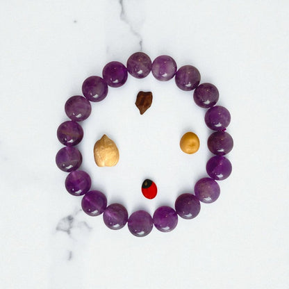 Calm Bracelet | Amethyst - For Unisex | Includes: Bracelet