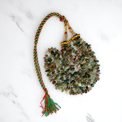 Sacred Earth Layered Necklace | Indian Agate Stone - For Women | Includes: Necklace