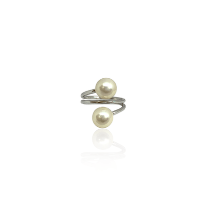 Celestial Pearl Ring | 925 Silver & Pearl - For Women | Includes: Ring