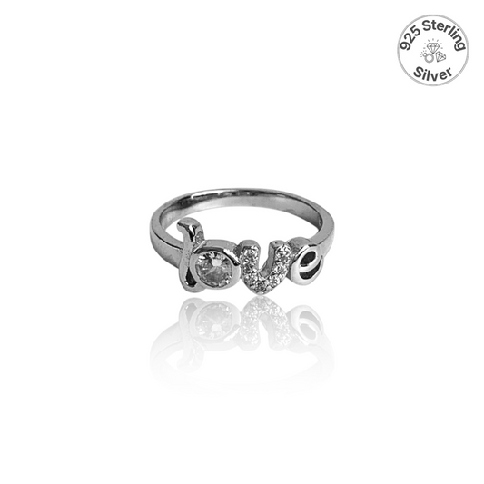 Eternal Love Ring | 925 Silver & Zircon - For Women | Includes: Ring
