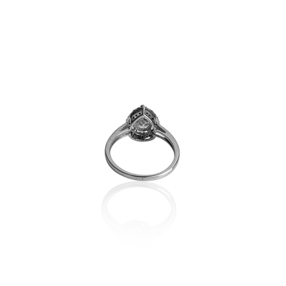 Lustrous Zircon Ring | 925 Silver & Zircon - For Women | Includes: Ring