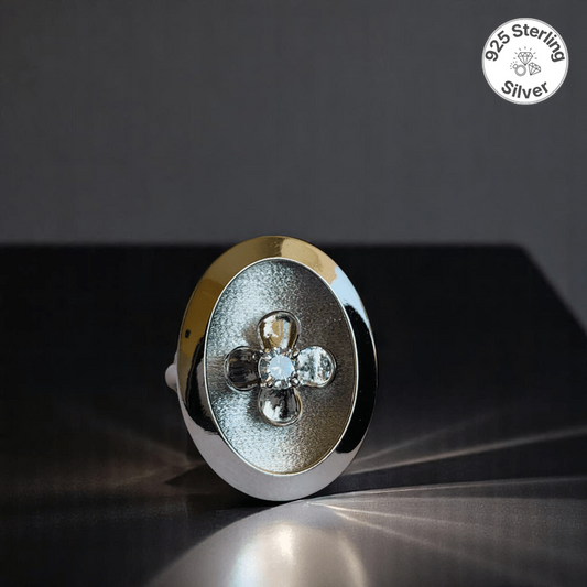 Classic Muse Ring | 925 Silver & Zircon - For Women | Includes: Ring
