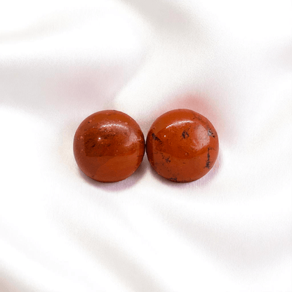 Crimson Glow Earrings | Red Agate Stone - For Women | Includes: Earrings