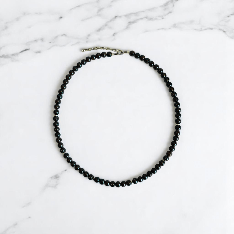 Radiant Rouge Necklace | Garnet Stone - For All | Includes: Necklace