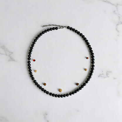 Radiant Rouge Necklace | Garnet Stone - For All | Includes: Necklace
