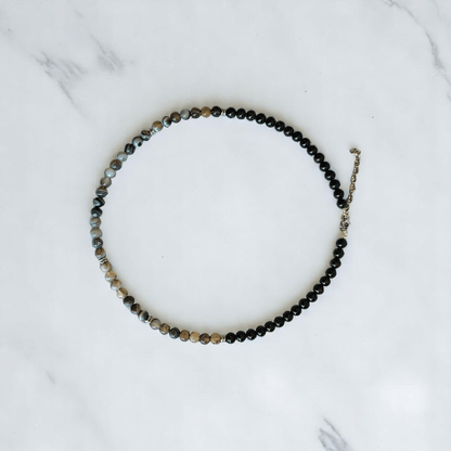 Horizon Necklace | Botswana Stone - For All | Includes: Necklace