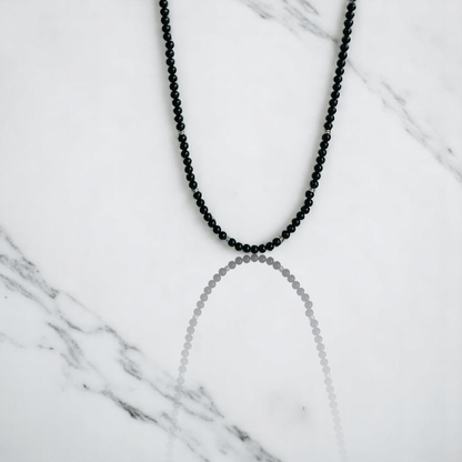 Enchanted Scales Necklace | Black Obsidian Stone - For All | Includes: Necklace