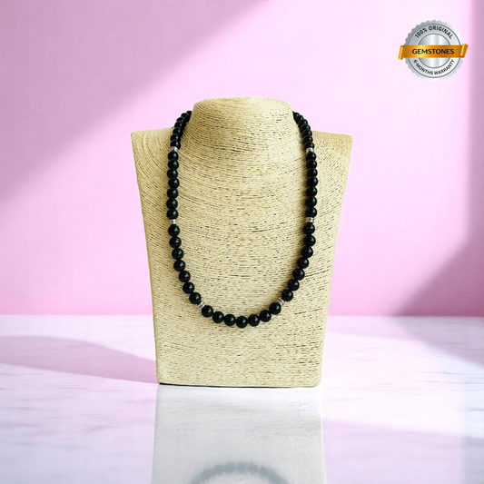 Enchanted Scales Necklace | Black Obsidian Stone - For All | Includes: Necklace