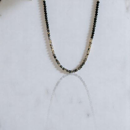 Dragon’s Heart Necklace | Dragon Vein Agate Stone - For All | Includes: Necklace