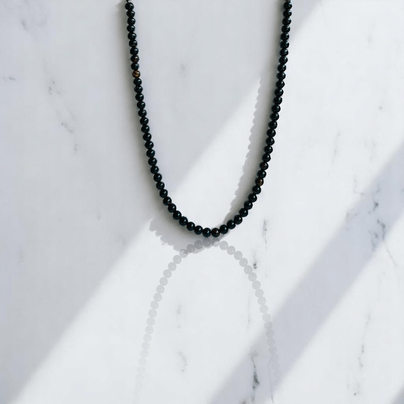 Shadow Guard Necklace | Black Obsidian Stone - For All | Includes: Necklace
