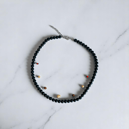 Shadow Guard Necklace | Black Obsidian Stone - For All | Includes: Necklace