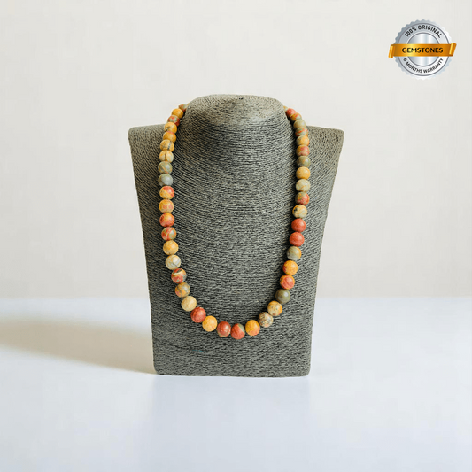 Artisan Earth Necklace | Multi Picasso Stone - For All | Includes: Necklace