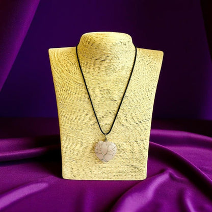 Tree of Life Love Necklace | Rose Quartz - For Women | Includes: Necklace