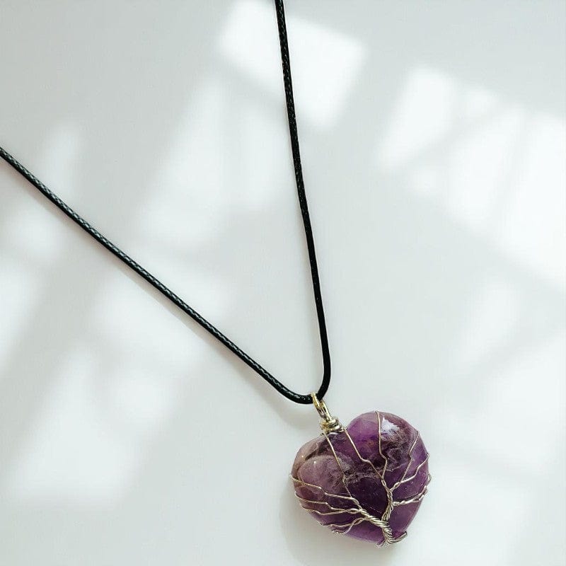 Tree of Life Calm Necklace | Amethyst - For Women | Includes: Necklace