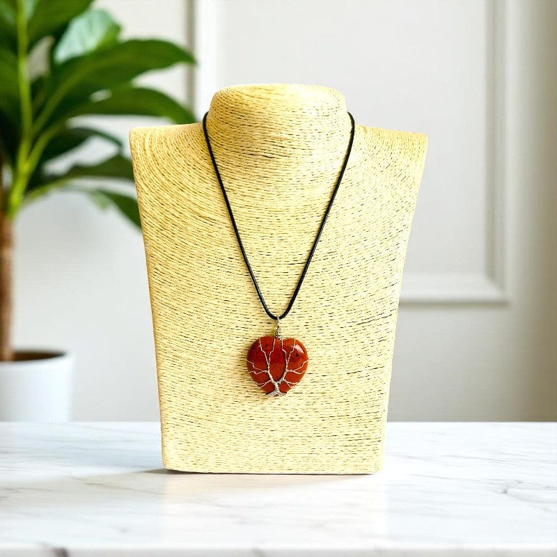 Tree of Life Grounding Necklace | Mahogany Obsidian - For Women | Includes: Necklace