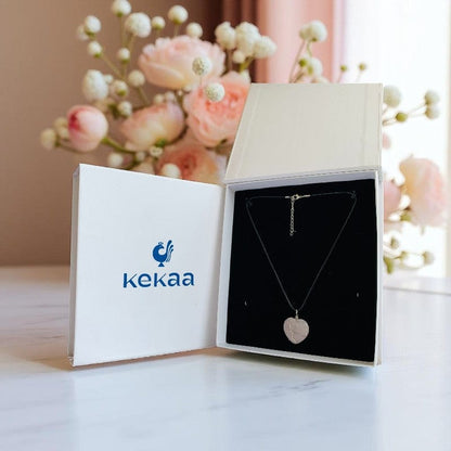 Tree of Life Love Necklace | Rose Quartz - For Women | Includes: Necklace