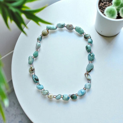 Ocean Serenity | Amazonite & Blue Aventurine - For Women | Includes: Bracelets (set of 2)