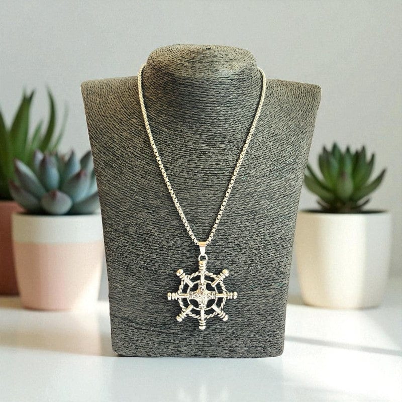 Nordic Design Icelandic Necklace | Premium Alloy - For Men | Includes: Necklace