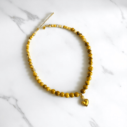 Earthbound Love Necklace | Mookaite Stone - For Women | Includes: Necklace