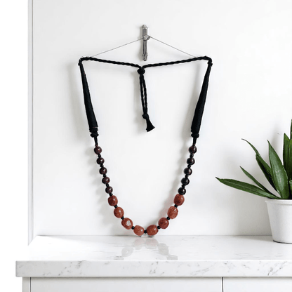 Grounded Glow Necklace | Brown Aventurine Stone - For Women | Includes: Necklace